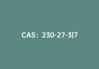 CAS：230-27-3|7,8-苯并喹啉