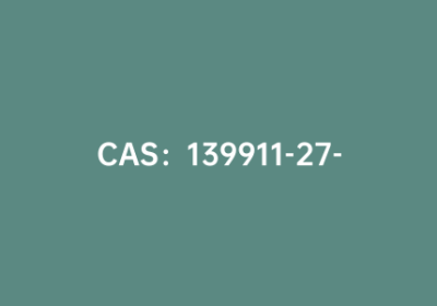 CAS：139911-27-6|4-氟-3-甲基苯硼酸