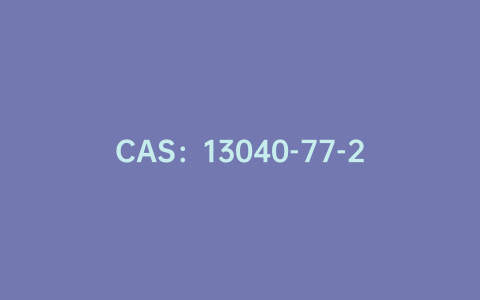 CAS：13040-77-2|6-氯-2,2'-联吡啶