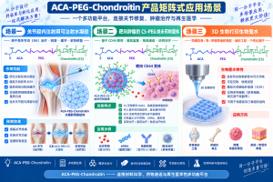 ACA-PEG-Chondroitin，丙烯酰胺基端聚乙二醇化硫酸软骨素的上下游配套产品组合